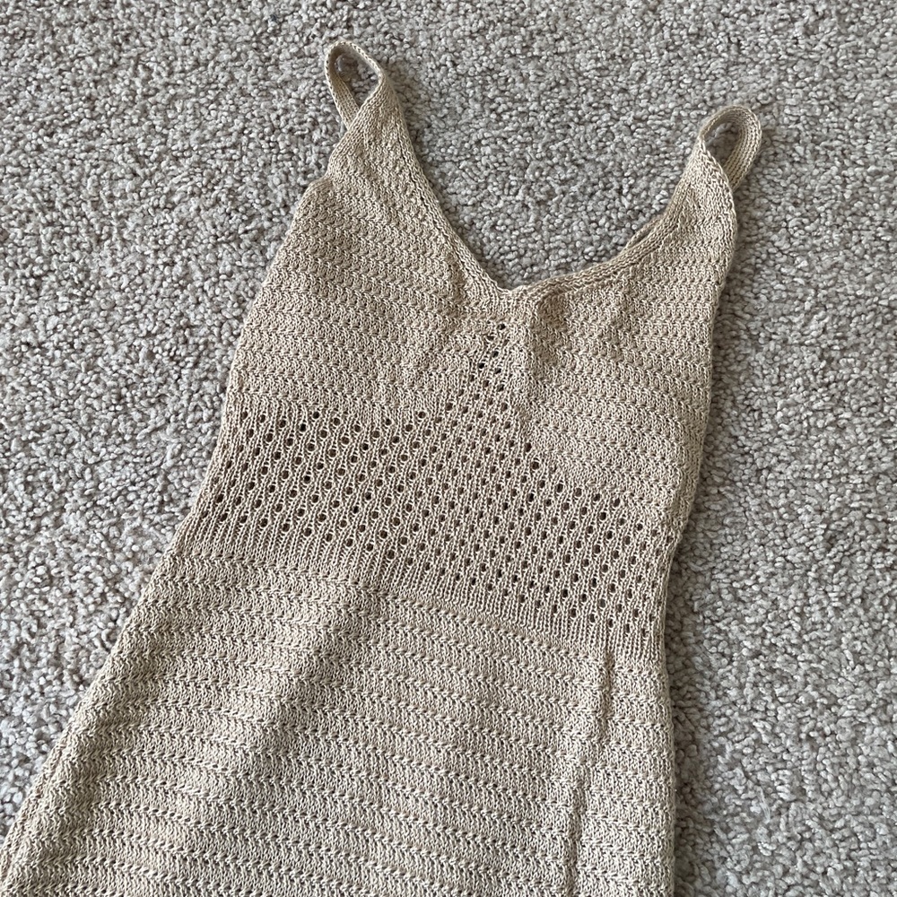 Crotchet Midi Dress